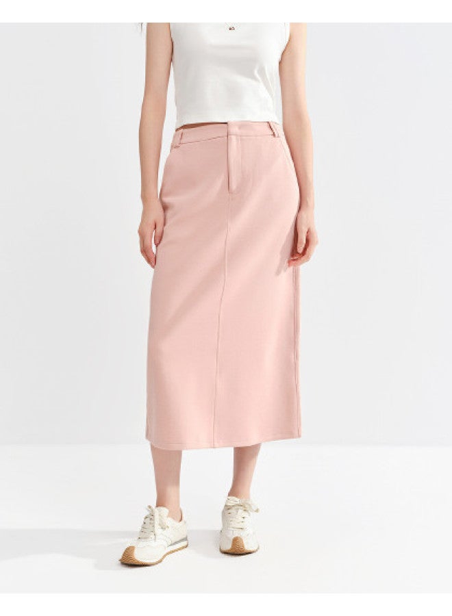 Waxbird Autumn Loose Non-stretch Urban Casual Midi Skirt For Women - Image 1