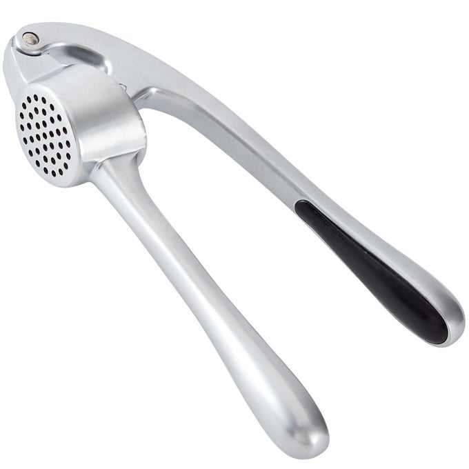 GARLIC PRESS PREMIUM RUST PROOF KITCHEN GARLIC MINCER CRUSHER SQUEEZER WITH ERGONOMIC HANDLE GINGER CRUSHER WITH GOOD GRIP EASY TO CLEAN DISHWASHER SAFE