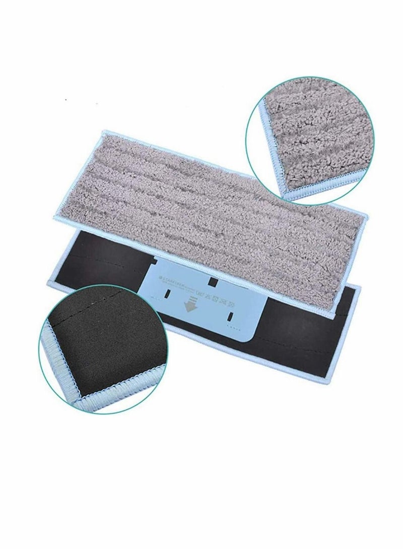 سيوسي وسادات مسح قابلة للغسل وقابلة لإعادة الاستخدام لـ iRobot Braava Jet m6 (6110) Wi-Fi Connected Robot Mop 6 Pack (3 وسادات رطبة و 3 وسادات جافة) - Image 4