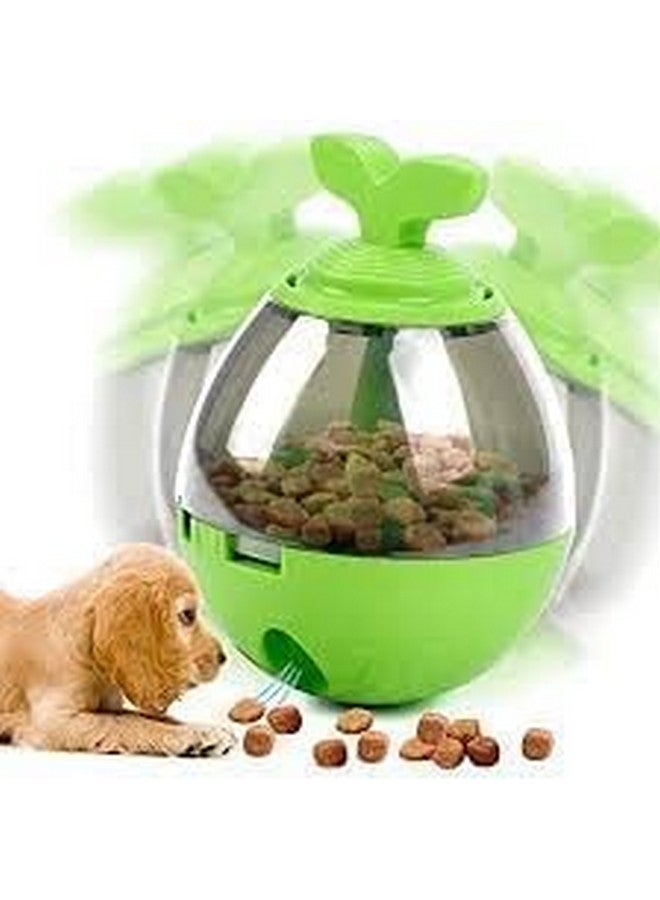 Tumbler Treat Ball | Pet Toy | Dog Food Toy | Pet Dog Food Feeder | Play Toy For Dog Feeding - Small Size (Color May Vary) - 1 Pcs Pack - Image 1
