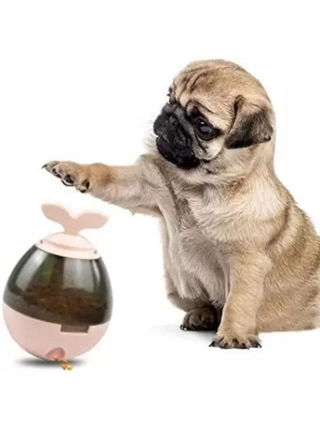 Tumbler Treat Ball | Pet Toy | Dog Food Toy | Pet Dog Food Feeder | Play Toy For Dog Feeding - Small Size (Color May Vary) - 1 Pcs Pack - Image 2