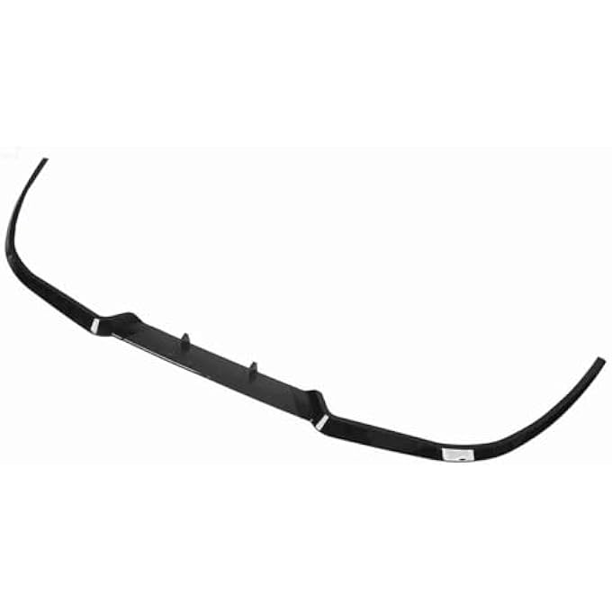 Yctze 114cm Front Bumper Lip Separator Waterproof Fadeproof Protection for Car Front Bumper, Fit for Seat (Glossy Black) - Image 4