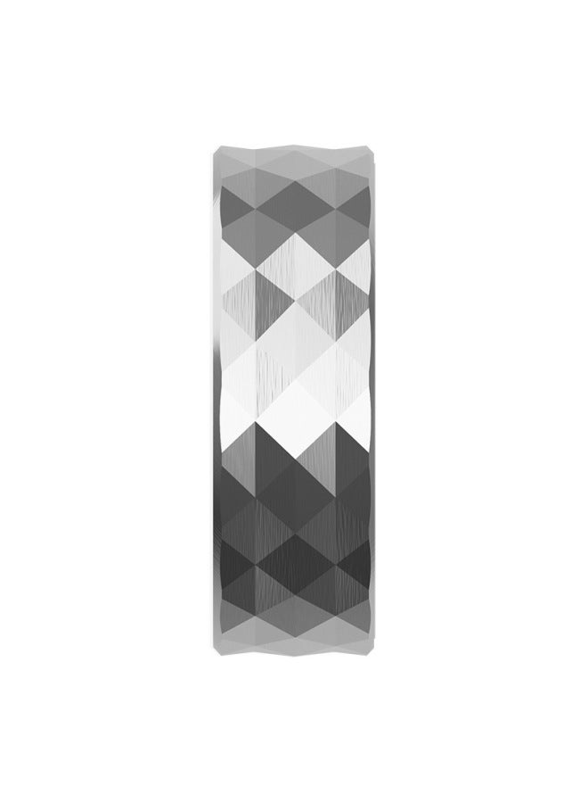 R12M Smart Ring Heart Rate Oximeter Step Calorie Sleep Monitoring Step Fashion Smart Ring-Color:silver 22.  - Image 1