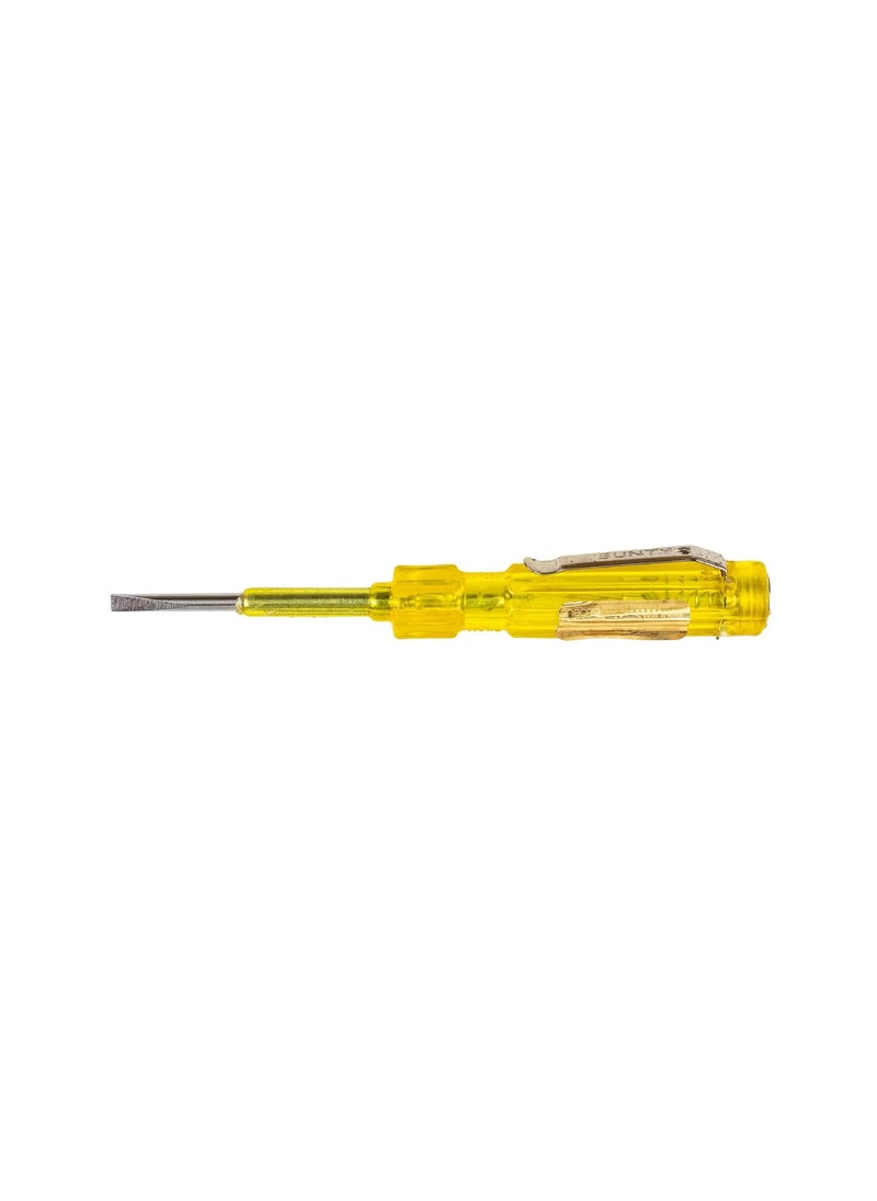 globus GLOBUS 2915127mm Neon Bulb Electrical Line Tester Yellow For Multipurpose Home and Professional use  - Image 2