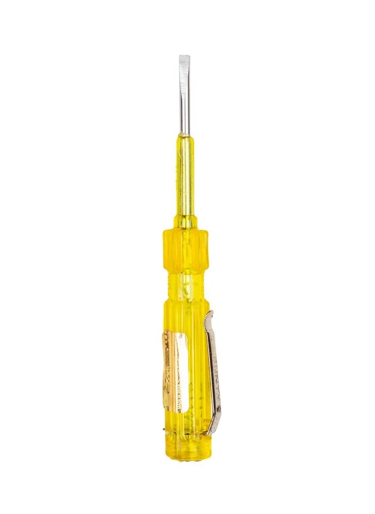 globus GLOBUS 2915127mm Neon Bulb Electrical Line Tester Yellow For Multipurpose Home and Professional use  - Image 1