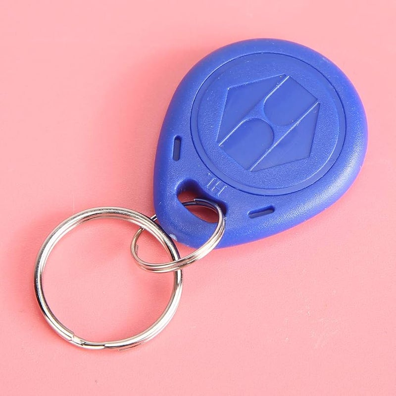 ID Size 125KHz EM4100 IC Card 50pcs Blue Door Entry Keyfob Tag for Elevator Access Keys - Image 5