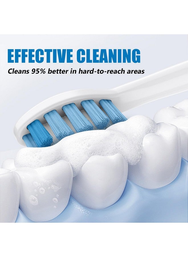 SuitShine Replacement Toothbrush Heads Compatible With Philips Sonicare Replacement Heads, Sonicare Replacement Brush Head And More Snap-On Handles, 8 Pack - Image 2