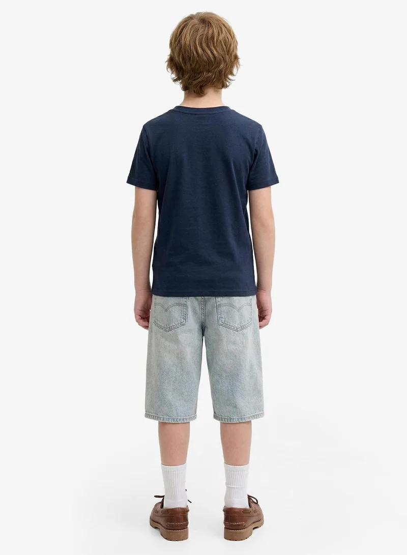 Jack & Jones Junior Youth Graphic Crew Neck T-Shirt