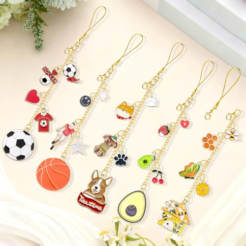 Zsynka Z-synka Daisy Bee Charm Compatible with Owala Water Bottle 24 oz,32 oz,40 oz,Coffee Tumbler,FreeSip,Daisy Accessories & Stanley Cup Charm,Flower Gifts for Women Men,Bag Keychain Airpods Decor - Image 3