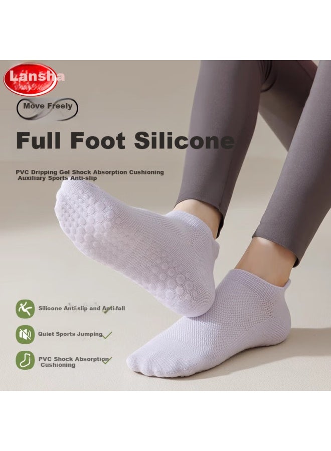 LANG SHA Langsha Professional Yoga Socks Women's Non-slip Pilates Beginner Indoor Special Floor Exercise Dance Socks  - Image 2
