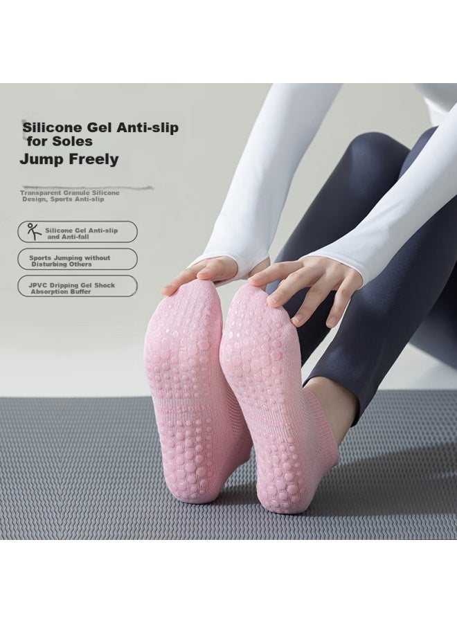 LANG SHA Langsha Professional Yoga Socks Women's Non-slip Pilates Beginner Indoor Special Floor Exercise Dance Socks  - Image 3