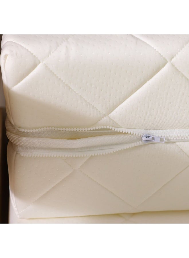 DANUBE HOME Strawberry Toddler Extendable Mattress Premium Comfort, Growing Kids, Hypoallergenic & Supportive Sleep Solution for Toddlers and Young Children â€“ 90 x 200 x 12cm - Image 3