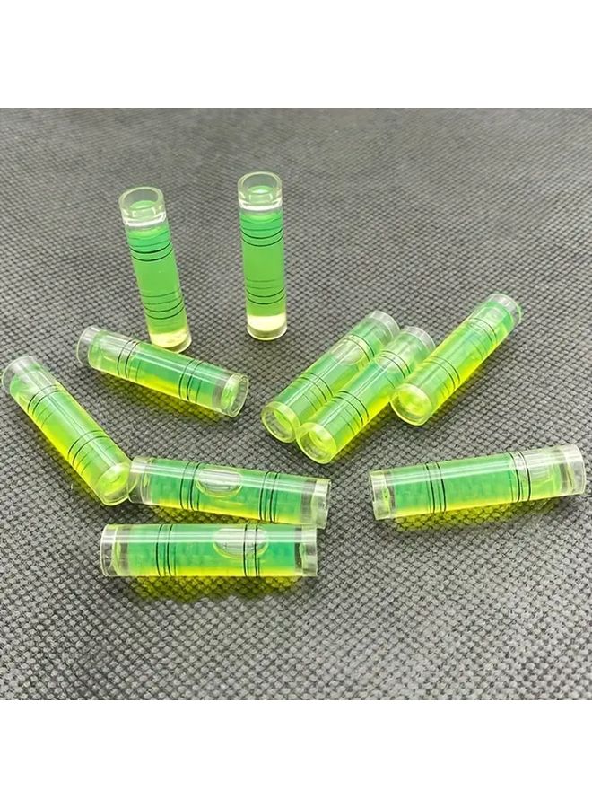 10 Pcs Mini Spirit Levels Bubble Level for Compasses Electronic Scales Industrial Tools - Image 1