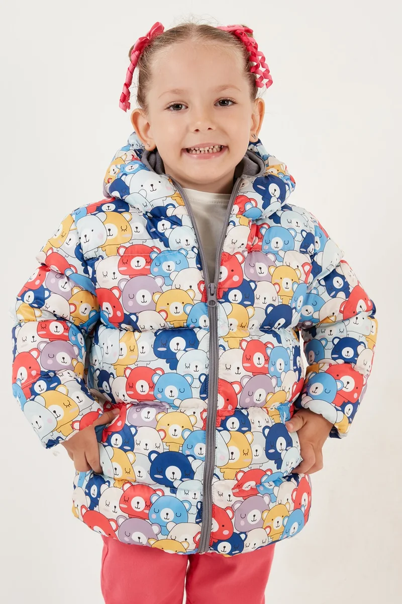 Lela Extra Padded Soft Fleece Hooded Puffer Coat Unisex Children'S COAT 5763008