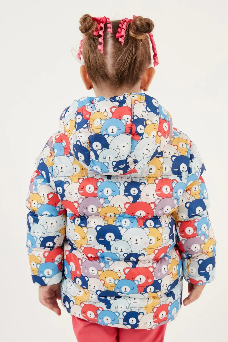 Lela Extra Padded Soft Fleece Hooded Puffer Coat Unisex Children'S COAT 5763008