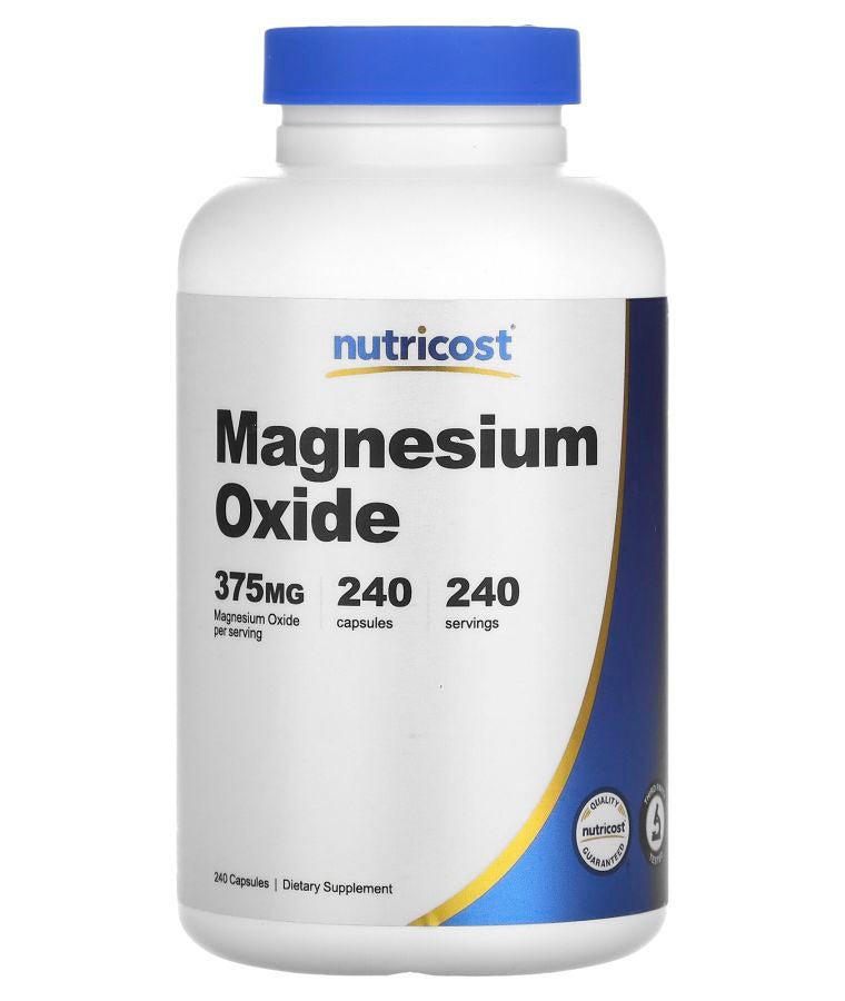 Magnesium Oxide 375 mg 240 Capsules