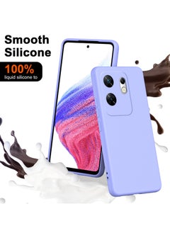 ICARLUS For Infinix Zero 30 4G Case Slim Liquid Silicone Protective Cover Purple  - Image 2