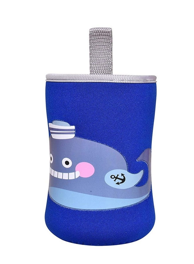 Aplam Chaplam Cute Animated Patterned Soft Stretchable Baby Feeding Bottle Cover with Easy to Hold Strap for 120ml, 150ml, 240ml (Pack of 3- Multicolor3) - Image 3