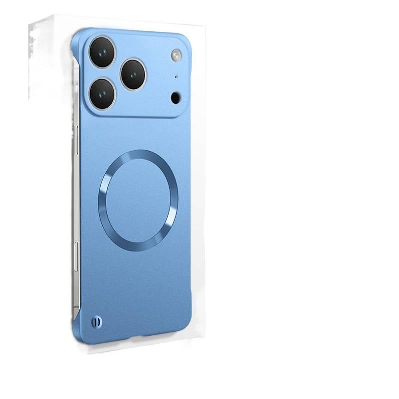 MS غطاء واقي بPC، مغناطيسي، أزرق، لـ iPhone 16 / 16 Plus / 16 Pro / 16 Pro Max باللون الأزرق - Image 1
