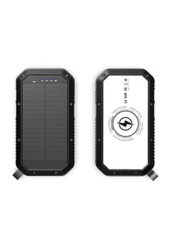 POWER Solar Power Bank 40000mAh with Wireless Charger LED Light Waterproof  - Image 1