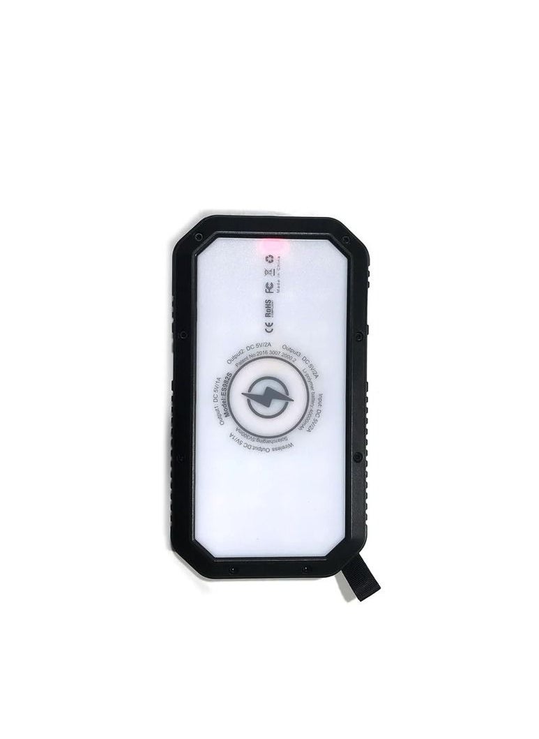 POWER Solar Power Bank 40000mAh with Wireless Charger LED Light Waterproof  - Image 3