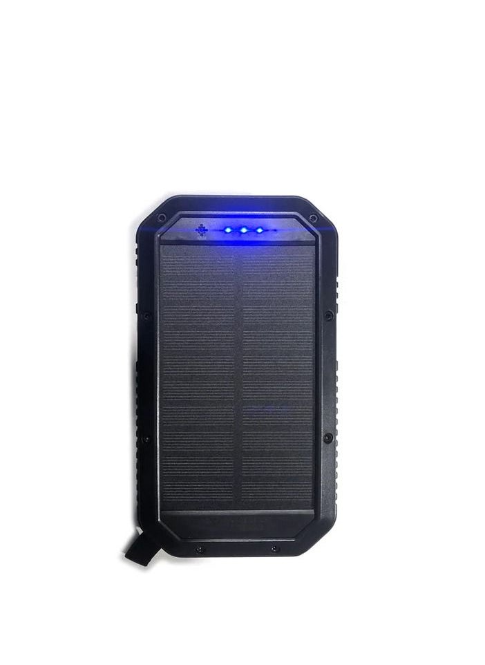 POWER Solar Power Bank 40000mAh with Wireless Charger LED Light Waterproof  - Image 2