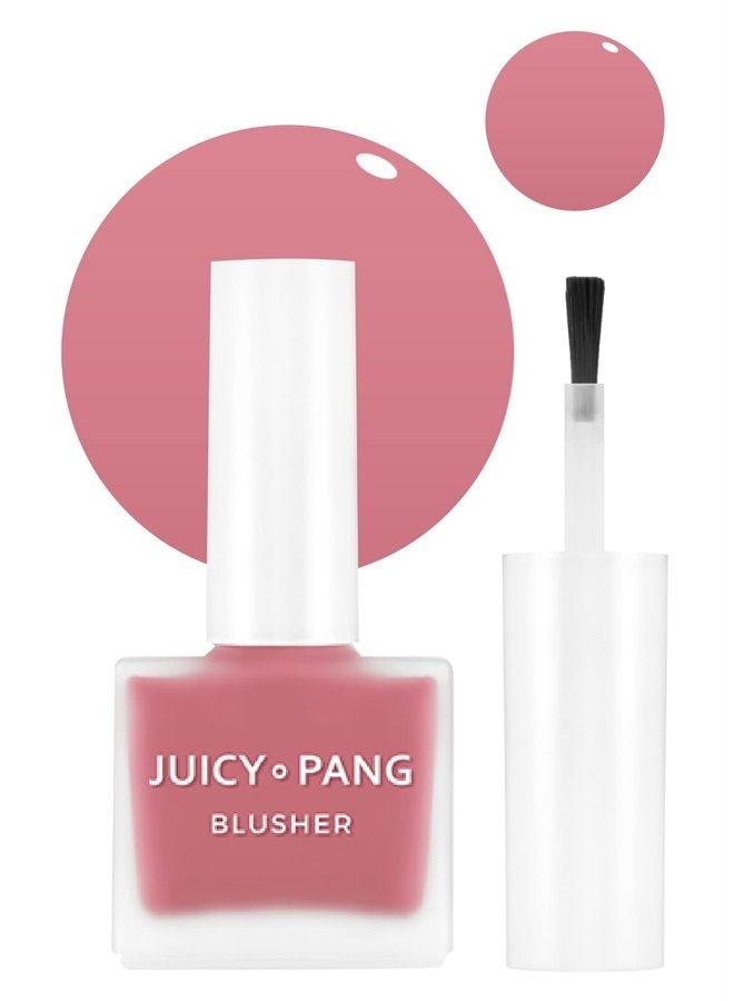 A'Pieu JUICY-PANG WATER BLUSHER (PK02 - Raspberry) - Korean Liquid Blush For Cheeks K Beauty Makeup - Image 1