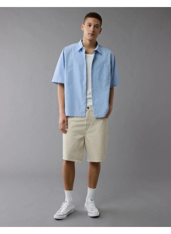 American Eagle AE Button-Up Poolside Shirt