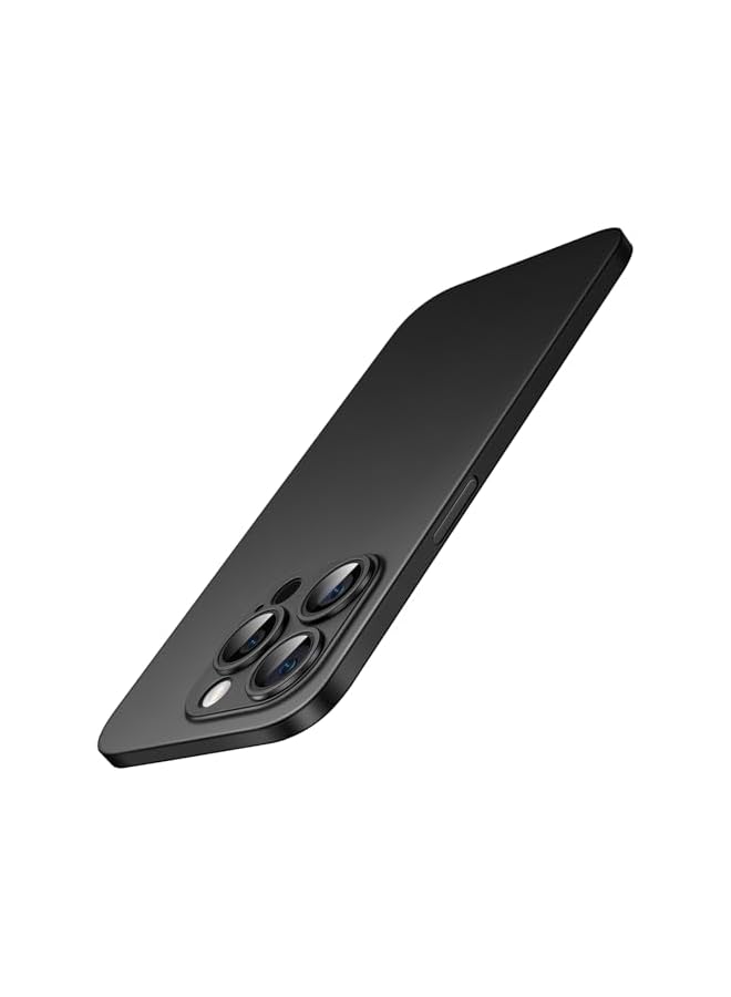 JETech Ultra Slim (0.35mm Thin) Case for iPhone 14 Pro Max 6.7-Inch, Camera Lens Cover Full Protection, Lightweight Matte Finish PP Hard Minimalist Case, Support Wireless Charging (Black) - Image 1