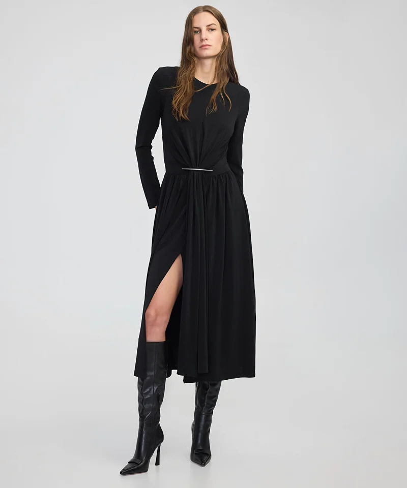 ابيكول Gathered Jersey Dress