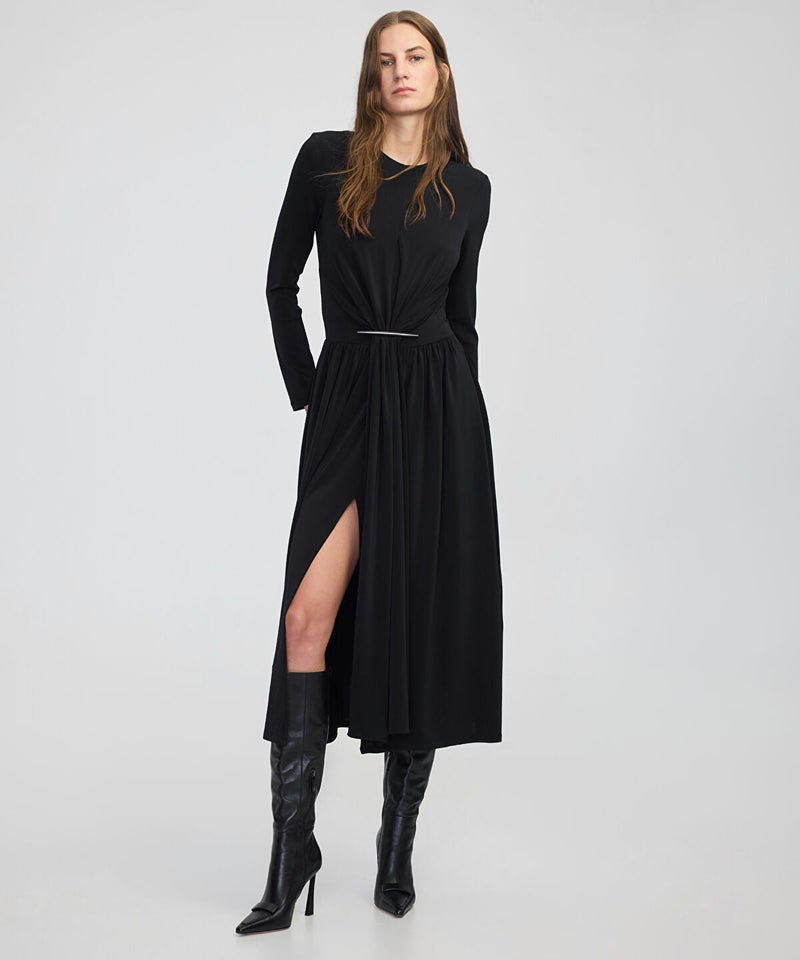 Ipekyol Gathered Jersey Dress - Image 1