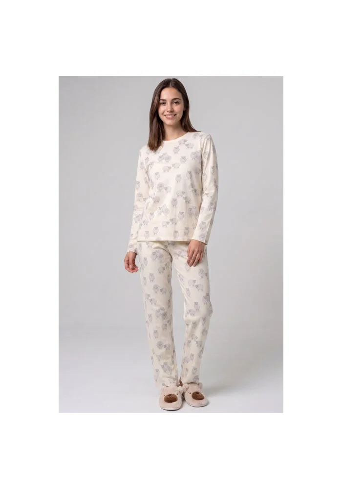 أر أند بي Sheep Print Long Sleeves Pyjama Set