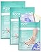 DERMAL KOREA Foot Peeling Mask 3 Pack For Dry Foot And Cracked Heel & Callus With Aloe Vera And Collagen - Exfoliating Peel Mask With Aha, Bha, & Pha And For Moisturizing, Soothing & Refreshing Feet - Image 2