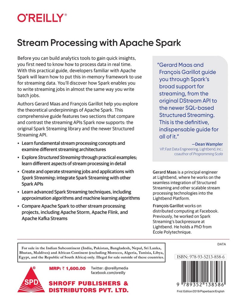 Stream Processing with Apache Spark: Mastering Structured Streaming and Spark Streaming (Greyscale Indian Edition) - Image 2