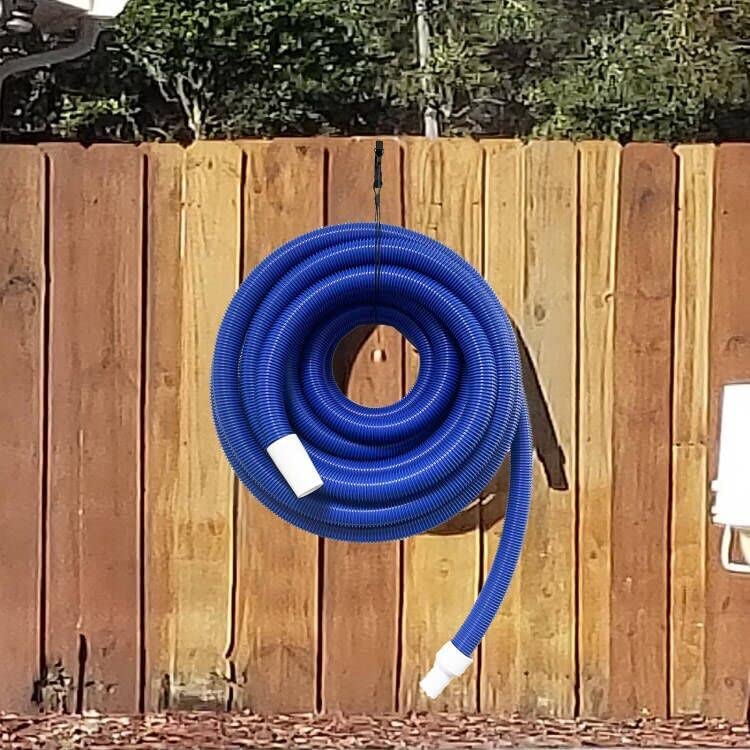 AUXPhome Heavy Duty WallMounted Metal Hose Bracket Pool Garden Hose Organizer Holds Up to 60 Feet 50 lbs - Image 1