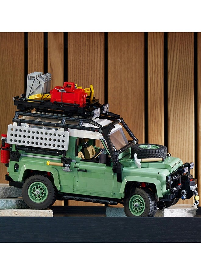 LEGO - Icons Land Rover Classic Defender 90 10317 Building Kit (2,336) Pieces - Image 1