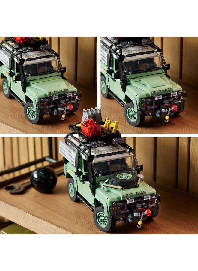 LEGO - Icons Land Rover Classic Defender 90 10317 Building Kit (2,336) Pieces - Image 1