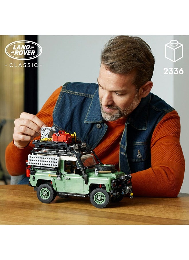 LEGO - Icons Land Rover Classic Defender 90 10317 Building Kit (2,336) Pieces - Image 1