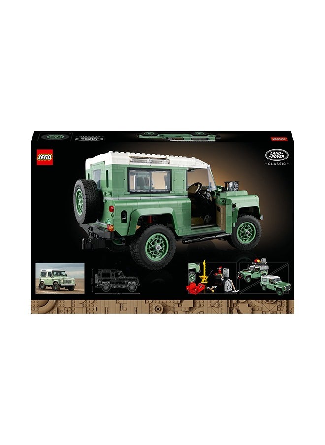 LEGO - Icons Land Rover Classic Defender 90 10317 Building Kit (2,336) Pieces - Image 1