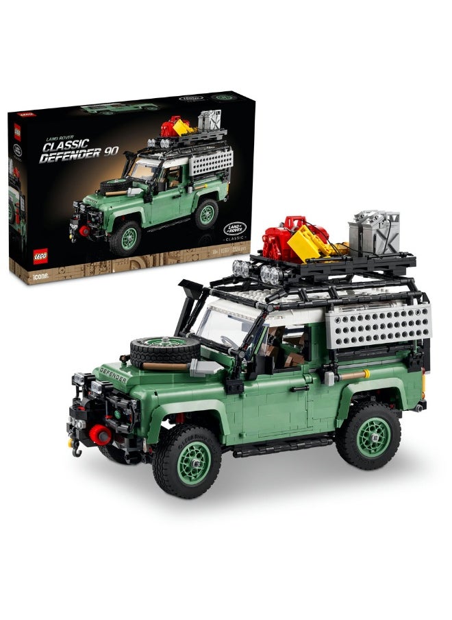 LEGO Icons Land Rover Classic Defender 90 10317 Building Kit (2,336) Pieces  - Image 1