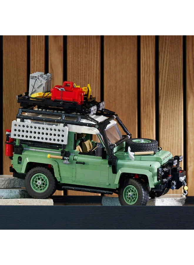 LEGO Icons Land Rover Classic Defender 90 10317 Building Kit (2,336) Pieces