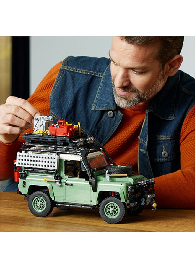 LEGO - Icons Land Rover Classic Defender 90 10317 Building Set for Adults; Surprise a Car-Lover with an Off-Road Icon; An Immersive Project for Adults Based on a Classic Car (2,336 Pieces) - Image 1
