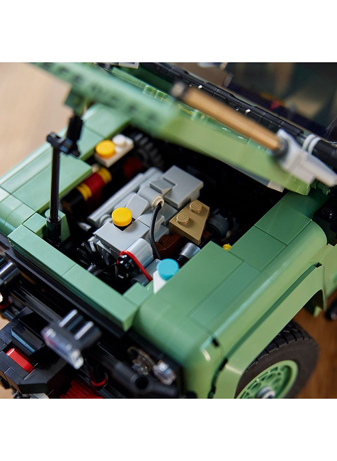 LEGO - Icons Land Rover Classic Defender 90 10317 Building Set for Adults; Surprise a Car-Lover with an Off-Road Icon; An Immersive Project for Adults Based on a Classic Car (2,336 Pieces) - Image 1