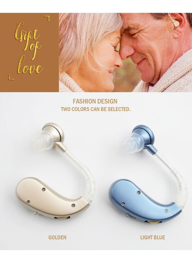 BEIRUI Rechargeable Hearing Aid u0026 Voice Amplifier for Seniors, with Smart Noise Reduction Speaker, Lightweight Anti-Slip Design, Designed for the Elderly and Hearing-Impaired Individuals. - Image 5