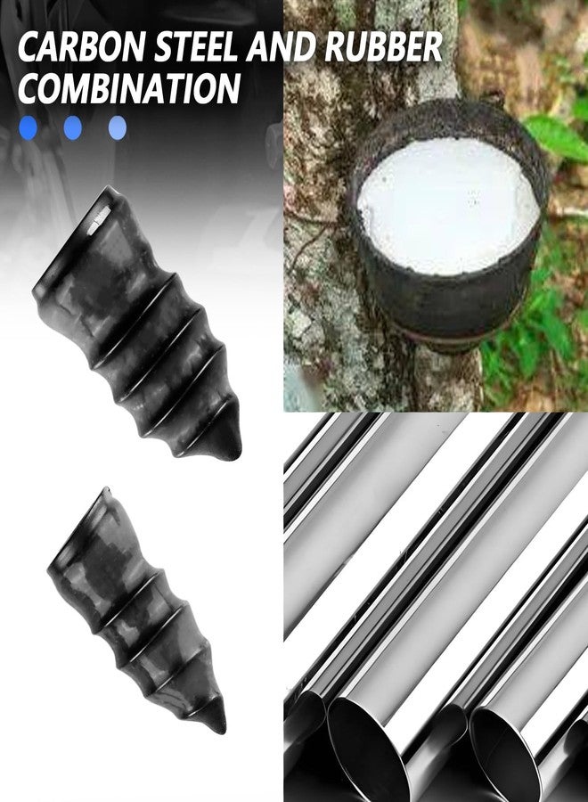 YGDMD 100PCS Tire Plug Kit,Self-Service Flat Tire Repair Kit Including Screwdriver,Upgraded Thickened Adhesive-Covered Tires Repair Screws for Sudden Flat Tyres Emergencies - Image 3