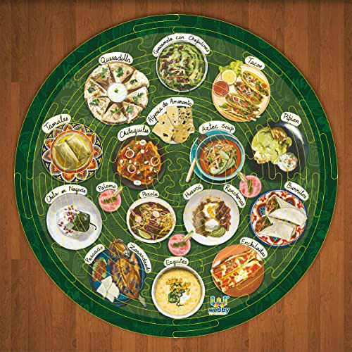 Webby Noozles Mexican Food Wooden Puzzle, 70 Pcs for Boys and Girls - Image 4