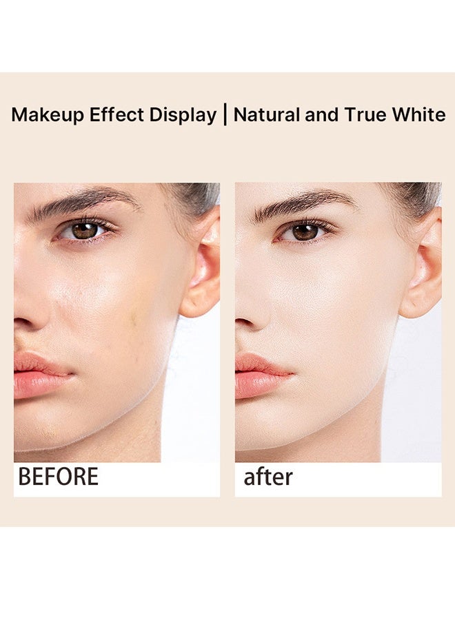 Heng Fang BB Beauty Booster Hydrating BB Cream & Full-Coverage Concealer with Color-Correction, Tinted Moisturizer to Even Tone for All Skin Types (#01 Ivory-2pcs) - Image 4