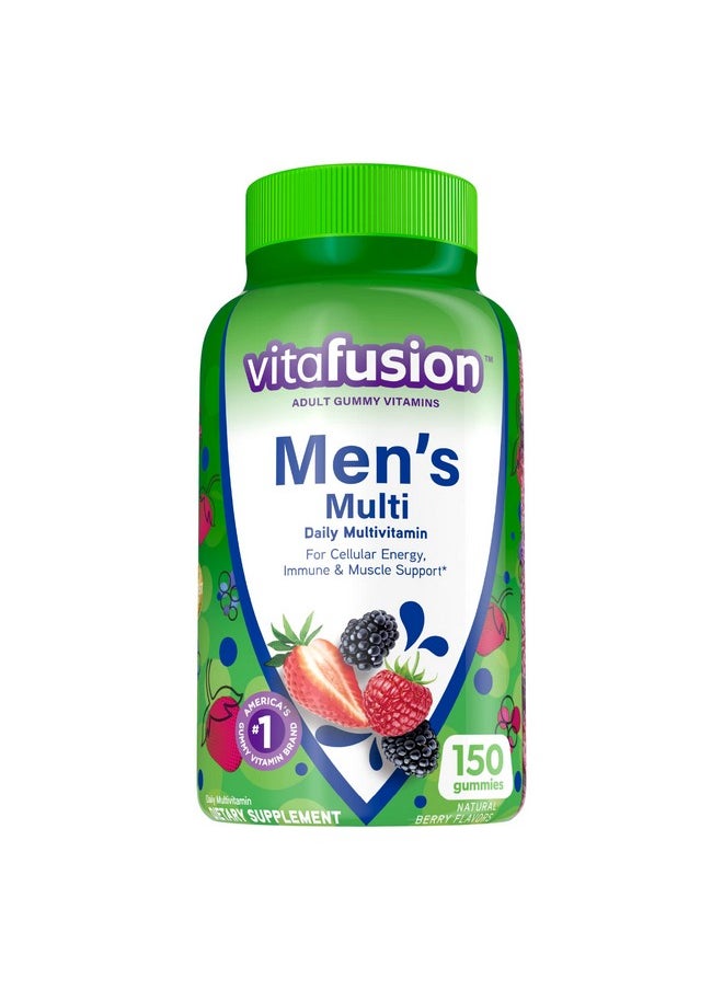 Vitafusion Vitafusion Men's Powerful Multi - Natural Berry 150 Gummies  - Image 1