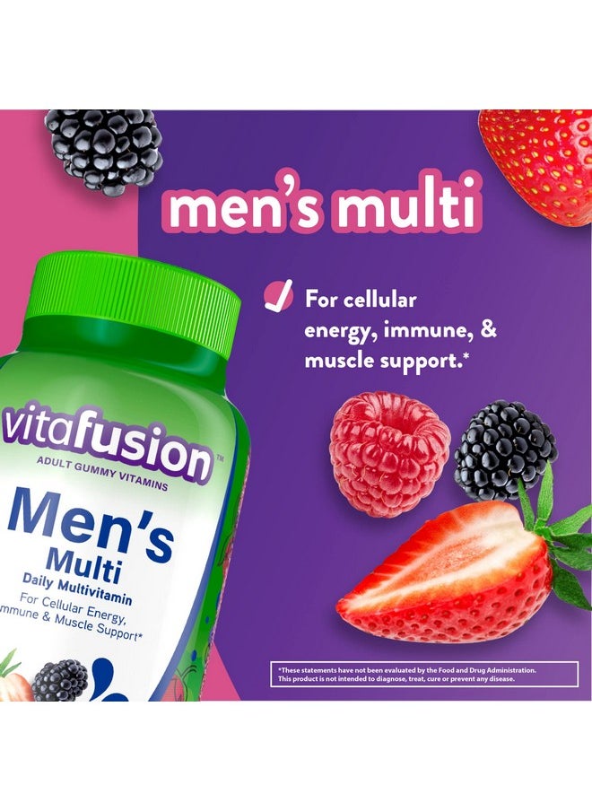 Vitafusion Vitafusion Men's Powerful Multi - Natural Berry 150 Gummies  - Image 2