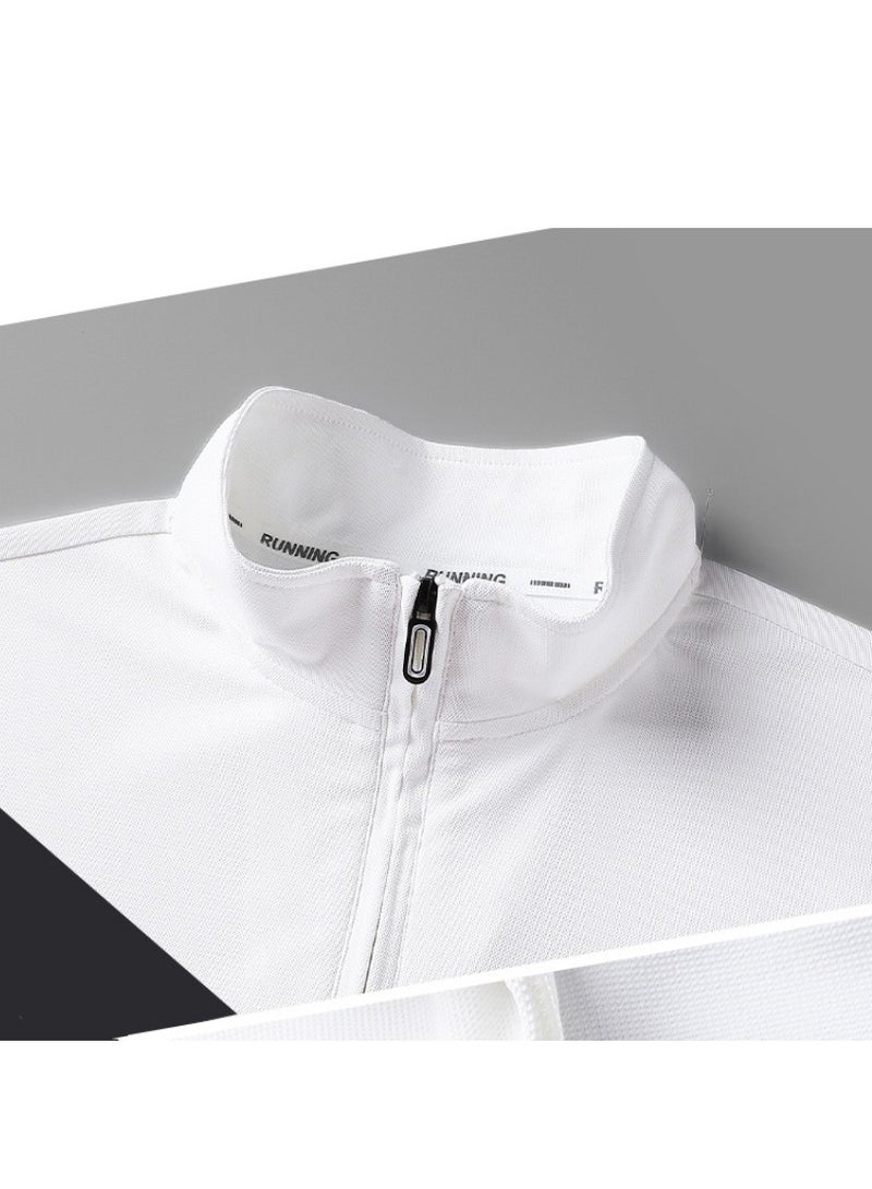 Men's Pure Cotton Short Sleeved T-shirt Casual POLO Shirt  - Image 5